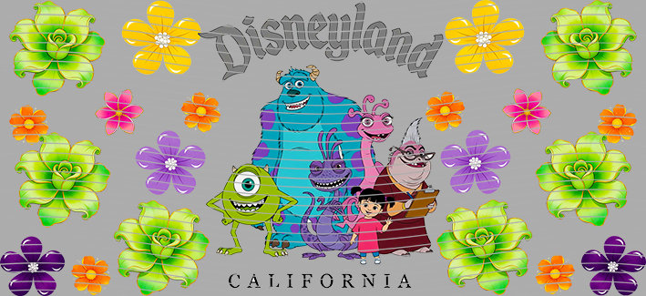16oz Disney style-D-2037